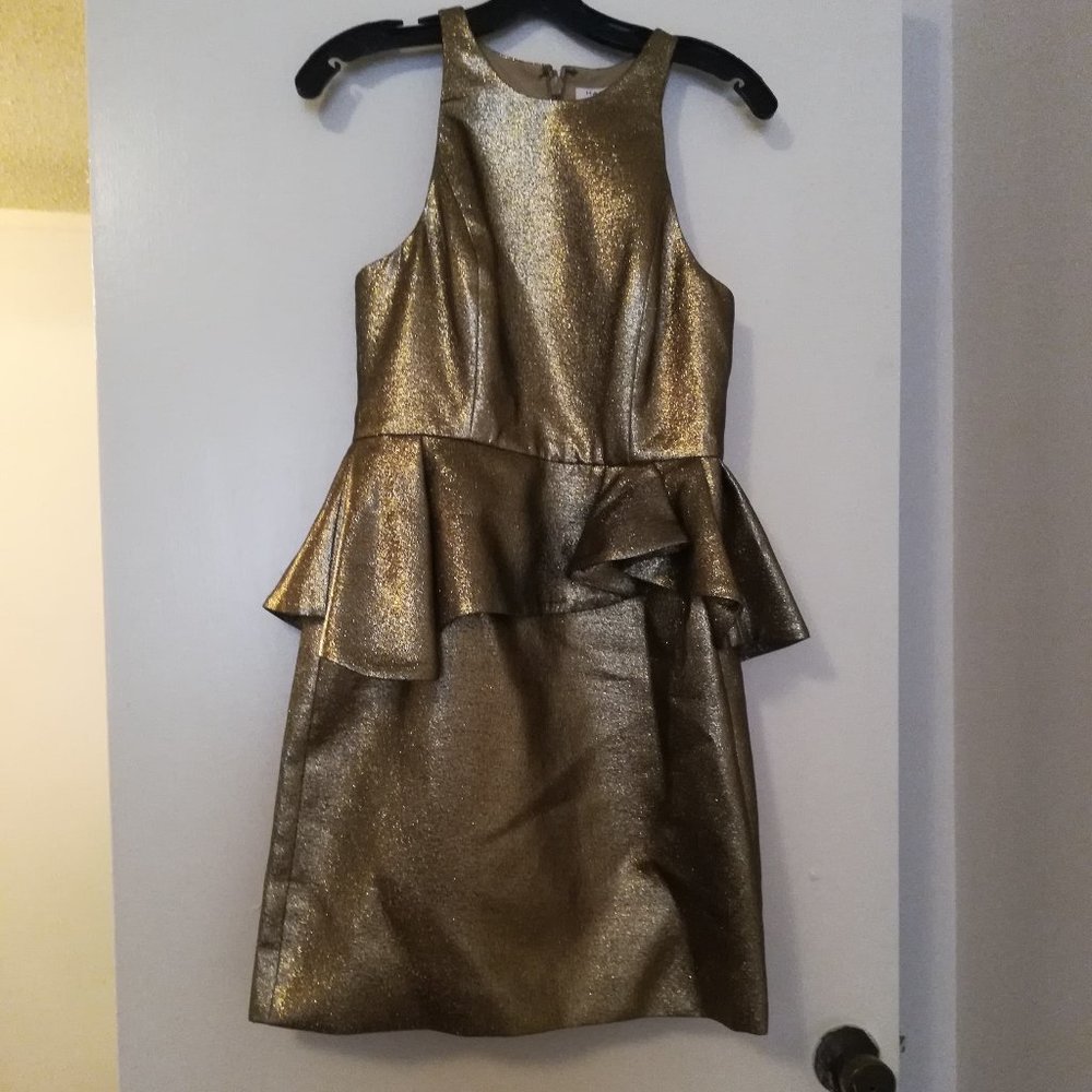 NWT Halston Heritage Peplum Dress